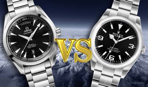 aqua terra vs rolex|omega aqua terra watch.